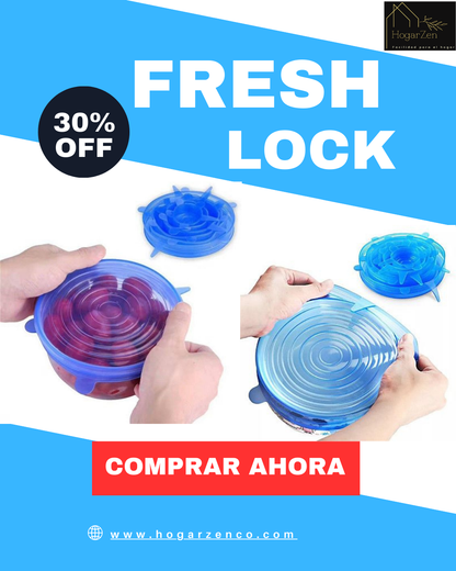 FreshLock: Cubre y Conserva (6 PZA)